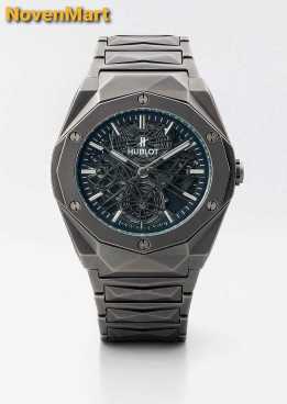 Hublot Spider Chain Men's Watch Silver-Grey